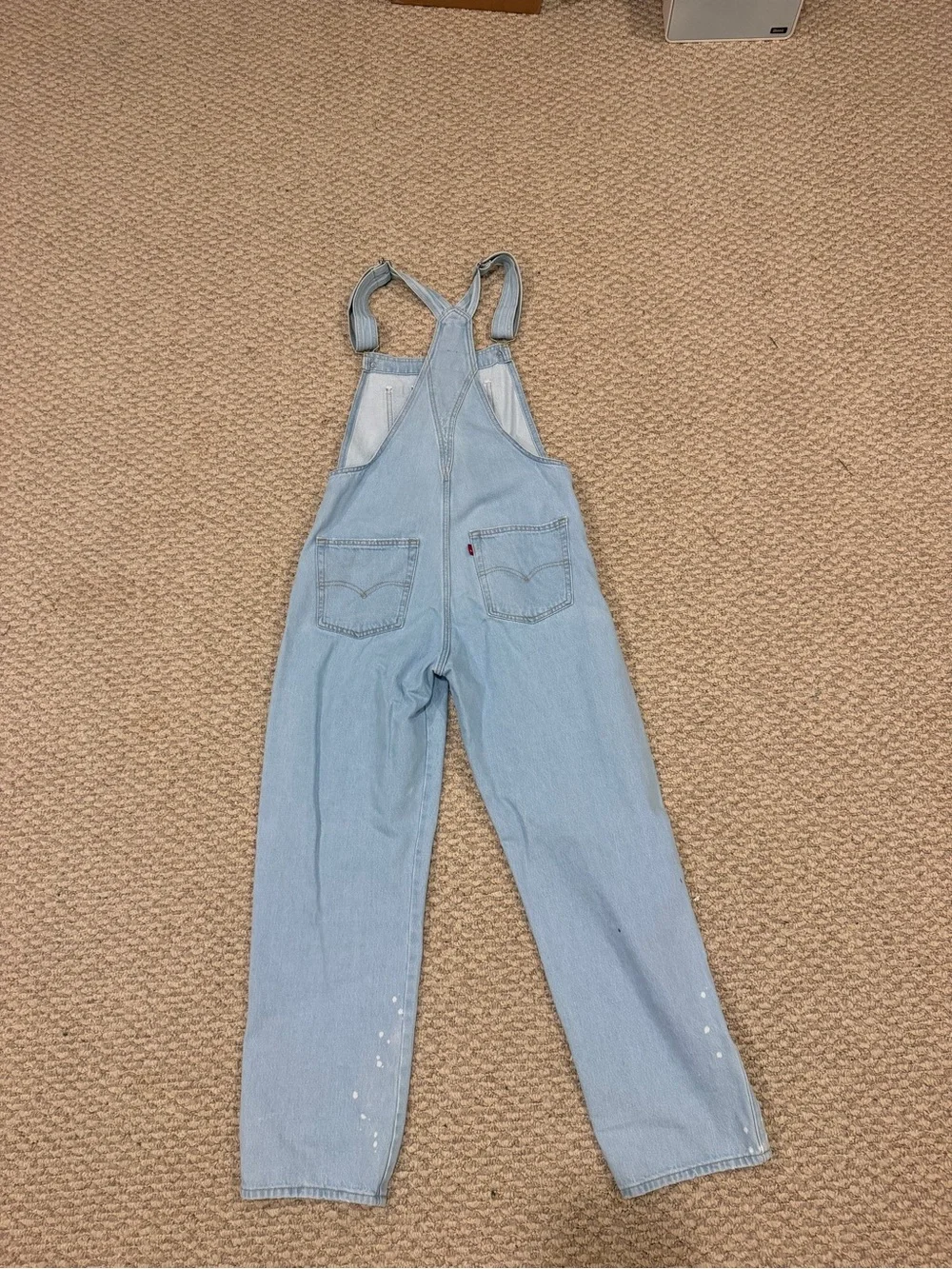 Levi's Light Wash Women's Denim Overalls